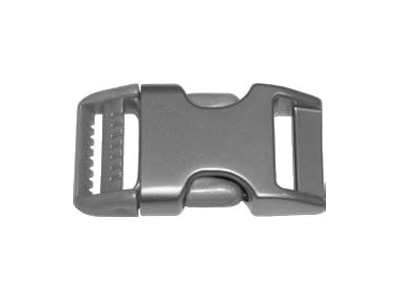 ALU-FLEX® 5002A Half Aluminum Half Plastic Adjustable Side-Release Buckles